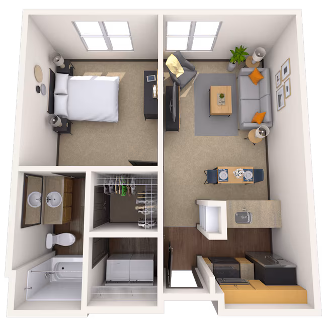 Unit 5229 5229 floor plan
